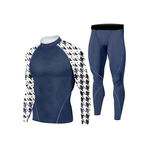 Ensemble de compression pour hommes sur mesure de qualité supérieure dans le meilleur design Ensemble de yoga respirant Offre Spéciale tendance avec poids léger - Product Image 4