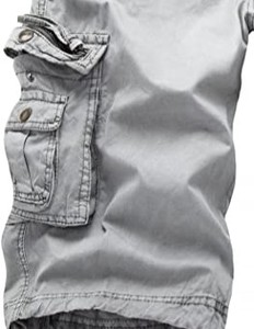 Shorts cargo pour hommes à la conception la plus demandée Taux raisonnable Anti-rides Vente chaude Top des tendances Shorts cargo pour hommes avec le dernier tissu - Product Image 2