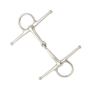 Acero inoxidable D-Ring Snaffle Boca Caballo Bit Rodillo de cobre Boca articulada simple Snaffle Bit Caballos Equine Training Riding Bit - Product Image 4