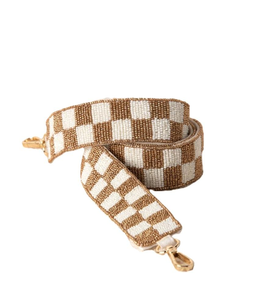 Gold Beaded Animal Print Bag <b>Strap</b> Handmade Embroidery Shoulder <b>Crossbody</b> <b>Strap</b> Custom Luxury Belt Trendy Fashion Accessory - Product Image 5