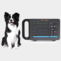Moniteur de signes vitaux vétérinaires OliveVet, portable, multi-paramètres, ECG, SpO2, NIBP, TEMP, RESP, pour animaux, hôpital, patient