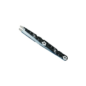 Pinzas de Depilar de Lujo para Mujer |   Pinzas de Acero Inoxidable Curvas con Punta Inclinada y Color Personalizado - Product Image 1