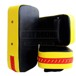 Almohadillas de espuma de alta densidad para entrenamiento de gimnasia Almohadillas tailandesas curvas para entrenamiento de patadas y fitness - Product Image 1