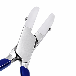 Professional Nylon Jaw Pliers Jewelry Tool Scratch Free Flat Nose Pliers <b>Wire</b> Work <b>Craft</b> Tool Non Slip Grip - Product Image 4