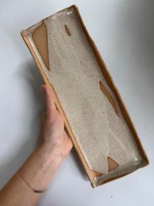 Round <b>Ceramic</b> <b>Serving</b> <b>Platter</b> Tray Ideal For Displaying Finger Foods And Elegant Snacks At Social Events - Product Image 5