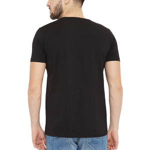 Camiseta de Punto para Hombre, Manga Corta, Tendencia de Verano, Corte Regular, Moda Casual Juvenil, Cuello Redondo, 100% Algodón, Transpirable, Ecológica, de Secado Rápido - Product Image 4