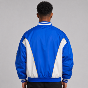 Customized Logo Printing New Design Lightweight Full Sleeves <b>men</b> oversized bomber <b>jacket</b> Closure Winter Wear <b>Men</b> Bomber <b>Jacket</b> - Product Image 2
