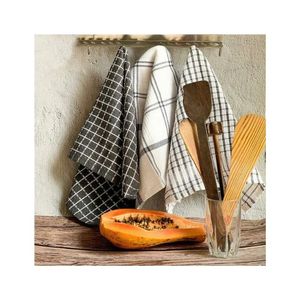 Red Yellow Floral Embroidered Fade Resistant 145x50cm Pastoral Cotton Best Selling Wholesale High Quality Kitchen Dish Towels - Product Image 6