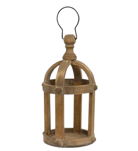 Bougeoirs et lanternes de décoration intérieure pour la décoration Lanterne à bougie en bois de manguier en gros - Product Image 4