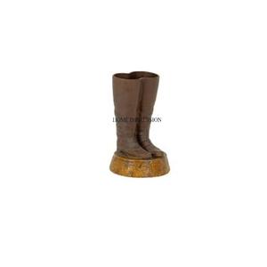 Concepteur de bottes en métal de qualité supérieure fini en émail de couleur marron avec support de parapluie à l'aspect attrayant à un prix impressionnant - Product Image 1