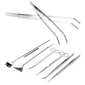 High Demanded Custom OEM Logo Aquarium Tool <b>Kit</b> / Aquarium Landscaping 5 Pcs Tool <b>Kit</b> for Sale - Product Image 2