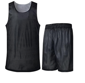 Ensemble de maillot de basket-ball réversible pour hommes, uniforme, maillot de basket-ball personnalisé pour équipe, chemises et shorts de basket-ball - Product Image 1