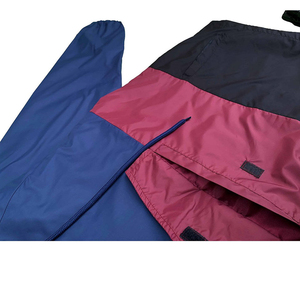 Conjunto de cortavientos informal para hombre y mujer, chaqueta y pantalones ligeros e impermeables, perfectos para viajes y deportes al aire libre. - Product Image 2