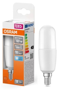 Lampada Tubolare LED E14 8.5W 4000K 806Lm (Osram 4058075428423) - Product Image 1