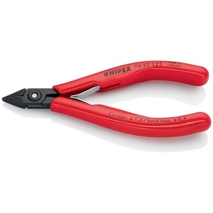For KNIPEX Electronic Side Cutters 125Mm Type 2 Beveled <b>Small</b> Precision <b>Pliers</b> - Product Image 5