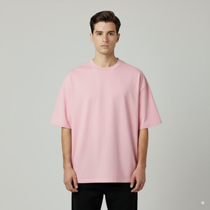 Camiseta de punto personalizada ropa de calle con estampado gráfico Vintage Hip Hop de gran tamaño para hombres al por mayor peso pesado 100% algodón camiseta polar - Product Image 4