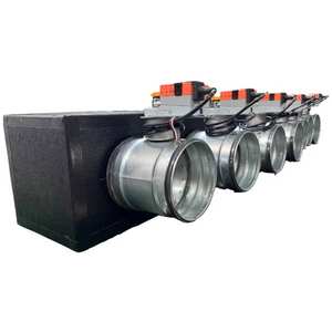 Pleno de Espuma de Poliuretano de 7 Zonas con Amortiguadores Motorizados de 160 o 200 mm de Lindab para Sistemas HVAC - Product Image 1