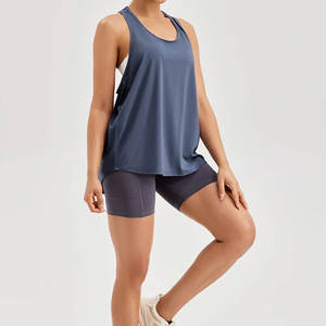 Active Gym Wear Custom Cotton <b>Crop</b> <b>Top</b> Women Workout Yoga Vest Tank <b>Tops</b> Wholesale for Online Sale - Product Image 5