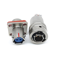 Seri Y50EX Y50EX-0803TK2 Plug Y50EX-0803ZJ10 Receptacle 3 Pin Bayonet Solder Aviation Circular Connector