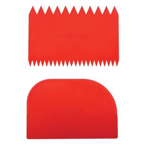 IGINIO MASSARI PRECISION PASTRY 3531 Ensemble de 2 spatules de cuisine semi-douces pour pâtisserie, outils pour gâteaux - Product Image 1