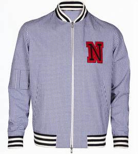 Vente en gros de nouvelles tendances Veste universitaire pour hommes Block Design Letterman Baseball Varsity Jacket Bomber College Winter Jacket pour hommes - Product Image 5