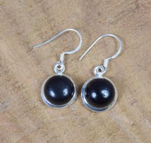 Boho Style 925 Sterling Silver Black Onyx Gemstone Boucles D'oreilles Bijoux À La Main Boucles D'oreilles En Argent Bijoux Pour Femmes Cadeau De Mariage - Product Image 3