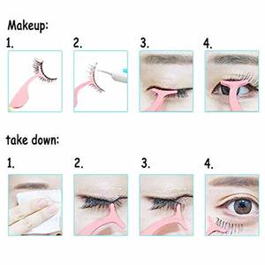 Applicateur de cils à pointe arrondie incurvée, outils de maquillage de marque privée pour les extensions de cils - Product Image 5