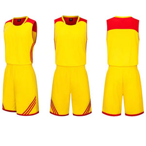 Ensembles de maillots de basket-ball sans manches personnalisés confortables, respirants, antibactériens et à séchage rapide, tailles plus grandes, pour l'entraînement, femmes et hommes - Product Image 2