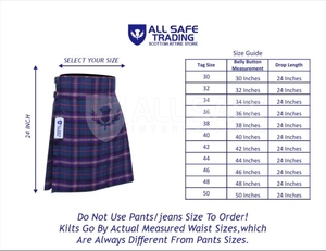 Nouveaux kilts légers en tartan pour hommes jupe utilitaire de défilé de mariage écossais et irlandais tenues vêtements européens en gros - Product Image 5