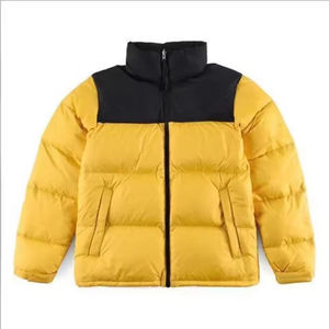 Chaqueta de plumón de pato cálida para hombre, personalizada 2026, de nailon, con capucha, para invierno, estilo burbuja, tipo puffer, de lona, para uso urbano, con cierre frontal - Product Image 2