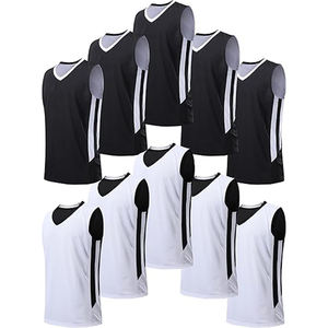 Camisetas de baloncesto de malla reversible para niños jóvenes-Fabricante personalizado y exportador de uniformes atléticos en blanco para deportes - Product Image 5