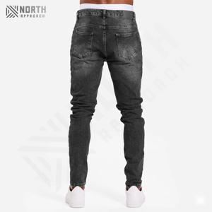 Pantalones Vaqueros Ajustados y Elegantes para Hombre con Diseño Clásico y Tela Resistente para Uso Diario, Pantalones Vaqueros Casuales para Hombre, Pantalones Vaqueros Holgados para Hombre - Product Image 2