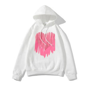 Sweats à capuche personnalisés en coton mélangé 3d puff sweats à capuche unisexe sweat à capuche épais et surdimensionné pour hommes - Product Image 1