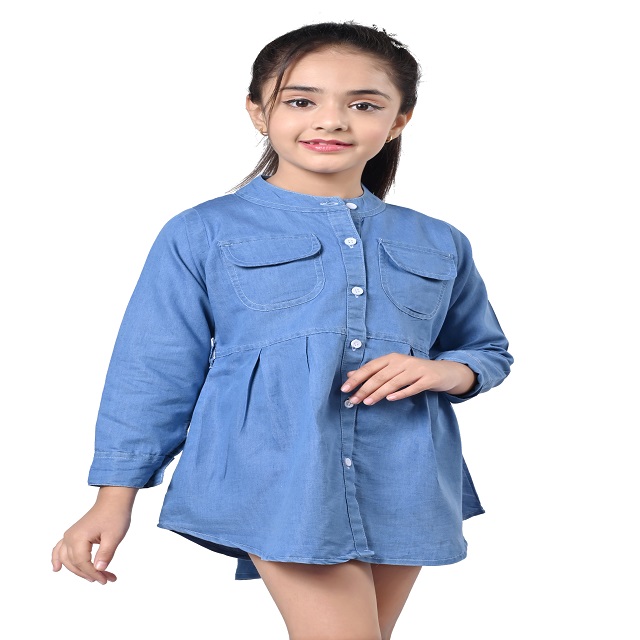 Trending Now: Jean Dresses Kids Stylish Durable