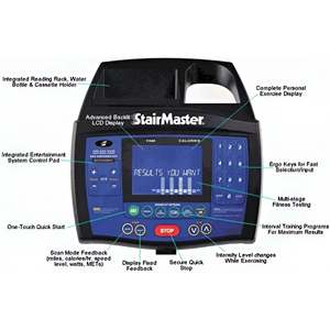 จักรยานออกกำลังกายแบบยืน StairMaster Momentum รุ่นรีแมนูแฟคเจอร์ สำหรับการฝึกคาร์ดิโอ เพิ่มความทนทานของขา เหมาะสำหรับใช้ในบ้านและยิม - Product Image 2