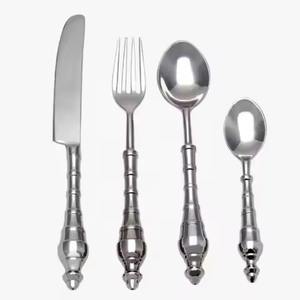 Ensemble de couverts en acier inoxydable pour la maison, fourchette, cuillère, couteau, couverts pour hôtel, restaurant, utilisation au quotidien - Product Image 2