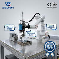 Robot collaboratif ERACobot certifié CE, charge utile de 5 kg, 6 axes, pour le vissage, avec boîte de vitesses moteur |   Précision élevée avec une répétabilité de 0,02 mm