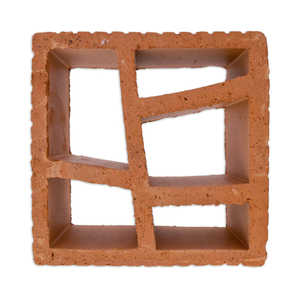 ตกแต่งภายในและภายนอกกระเบื้องลมดินเผาดินเผาบล็อกกลวงสีแดงสําหรับตกแต่ง - Product Image 6