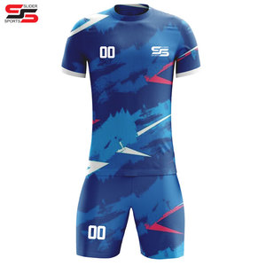 Latest Design Unisex <b>Soccer</b> Jersey Set Uniform Breathable Quick Dry High Quality 100% Polyester Wholesale - Product Image 5