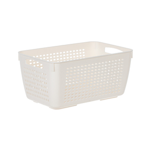 Cesta Rectangular Multiusos Hokori con Asa, Contenedor de Almacenamiento Ventilado para Hogar, Baño, Cocina y Lavado de Frutas - Product Image 1