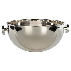 Copa Redonda para Champán de Metal con Acabado Plateado, con Asa, para Almacenamiento de Vino y Cócteles, para Uso en el Hogar, Bares y Hoteles - Product Image 4