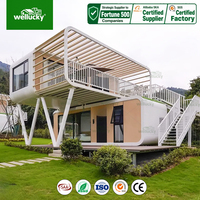 Maison préfabriquée modulaire moderne certifiée CE, type « Apple Cabin », avec salle de bain et plomberie, pour hôtel de villégiature européen et projets résidentiels