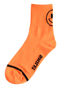 Corea foylock personalizzato fantasia sorriso che corre logo atletico equipaggio caviglia di alto Design in cotone di qualità personalizzata calze da donna sportive - Product Image 5