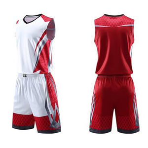 Maillots de basket-ball respirants pour hommes Design personnalisé sublimé vente en gros en usine uniformes de style - Product Image 3