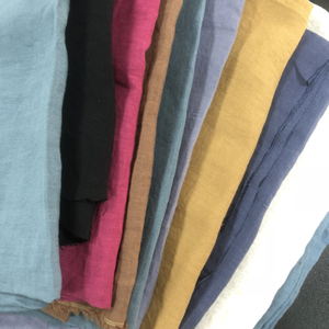 Vente en gros de tissu en lin de 115 '' / 292 cm de largeur supplémentaire, tissu en lin au mètre et au mètre/100% tissu en lin pour vêtements pour literie - Product Image 2