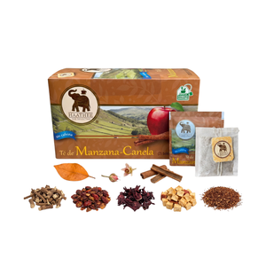 Tè alla Mela e Cannella Haathee 25 Bustine di Tè 45g - Product Image 1