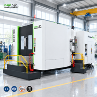 Centre d'usinage horizontal CNC DHM50D BT50 FANUC, déplacement 750x750x750mm, usage intensif