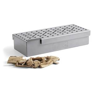 Accesorios para Barbacoa Weber, Ahumador Universal de Acero Inoxidable en Cromo, 24.6x11.9x5.1cm - Product Image 2