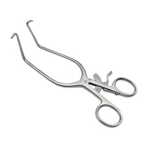 Rétracteur chirurgical professionnel en acier inoxydable à maintien automatique avec mécanisme de verrouillage à cliquet pour la chirurgie médicale et vétérinaire - Product Image 1