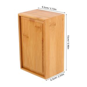 Caja de bambú con tapa deslizante multifuncional, caja de bambú hecha a mano, decoración de mesa natural ecológica para el hogar, venta al por mayor de Vietnam - Product Image 5